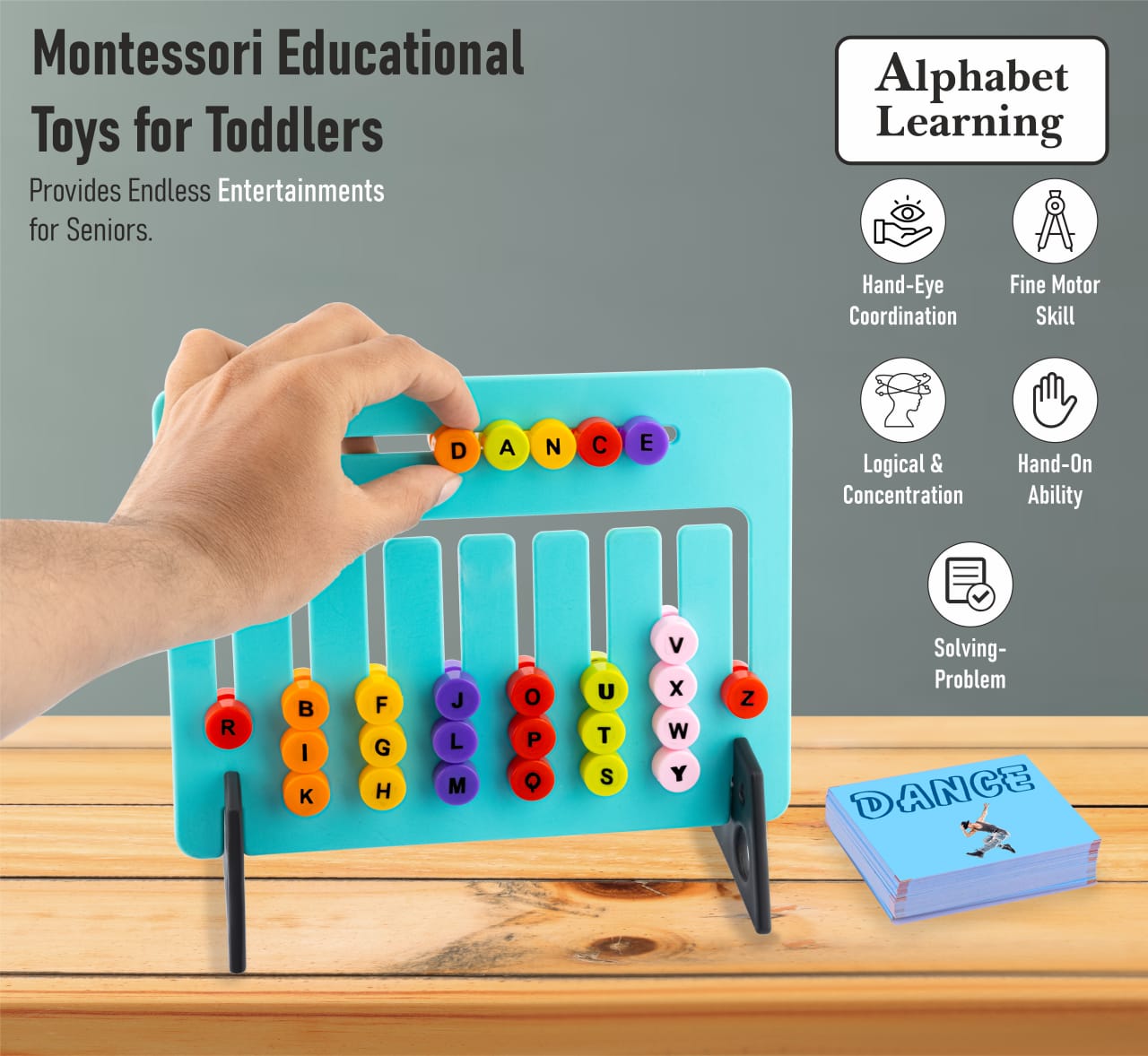 Shipra Play House 2 in 1 Montessori Learning toy